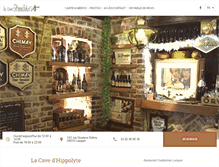 Tablet Screenshot of cave-hippolyte.com